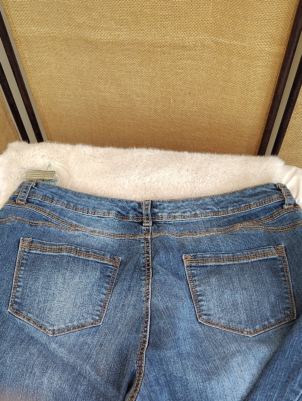 Bandolino, Embroidered Skinny Jeans - Picture 6 of 6